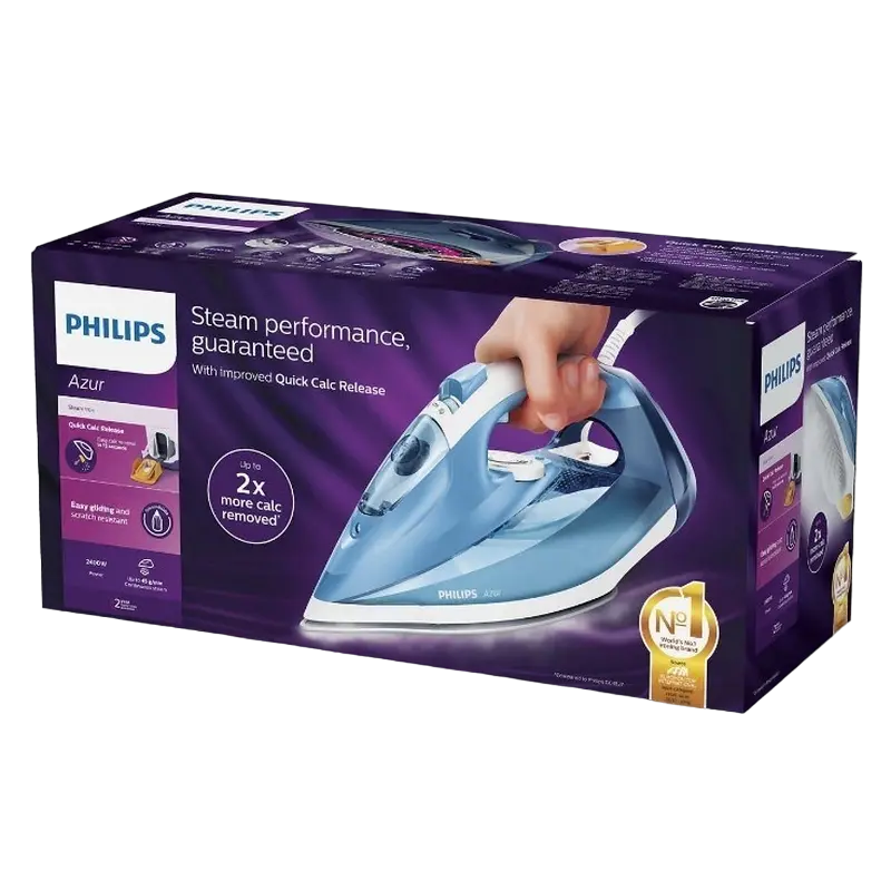 Fier de călcat Philips Azur Albastru deschis
