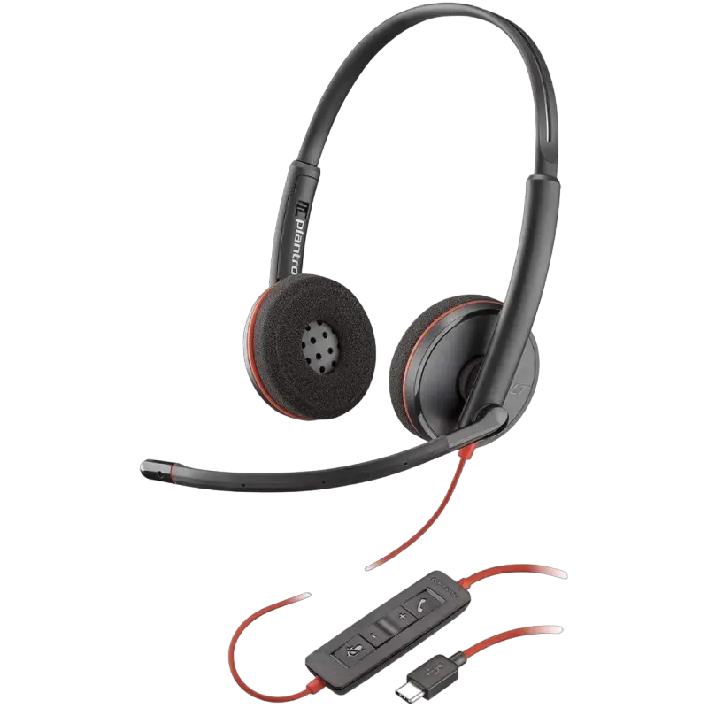 Căști Plantronics Blackwire C3220 Negru