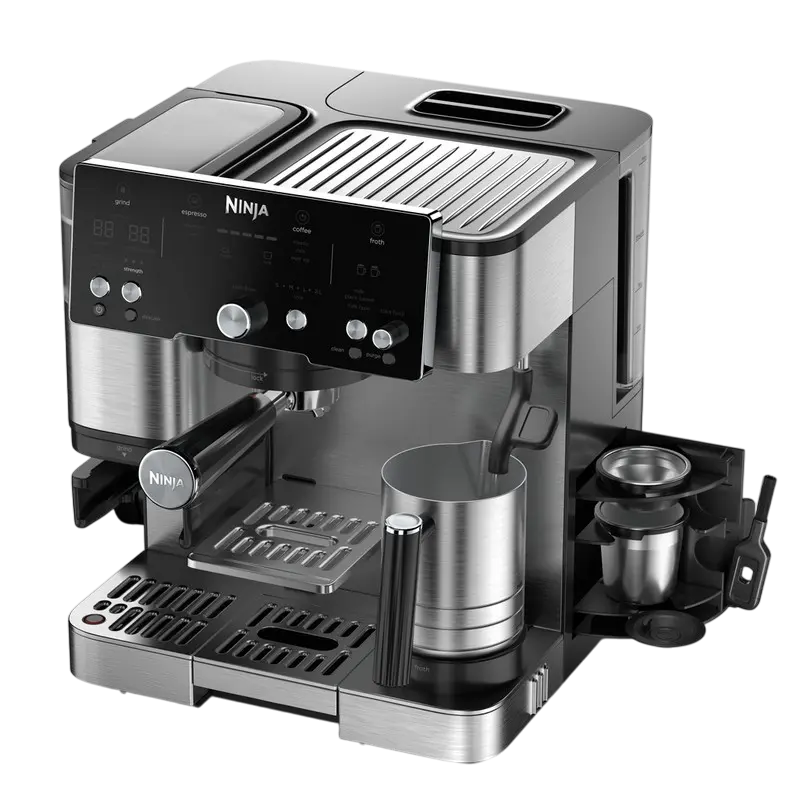 Кофеварка рожковая Ninja ES501 Нержавеющая сталь