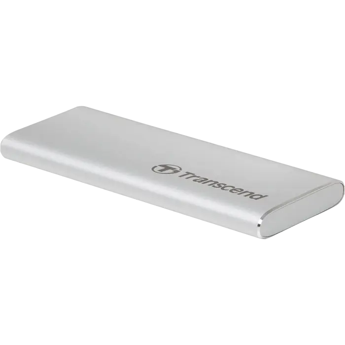 Внешний портативный SSD накопитель Transcend TS-CM42S Серебристый