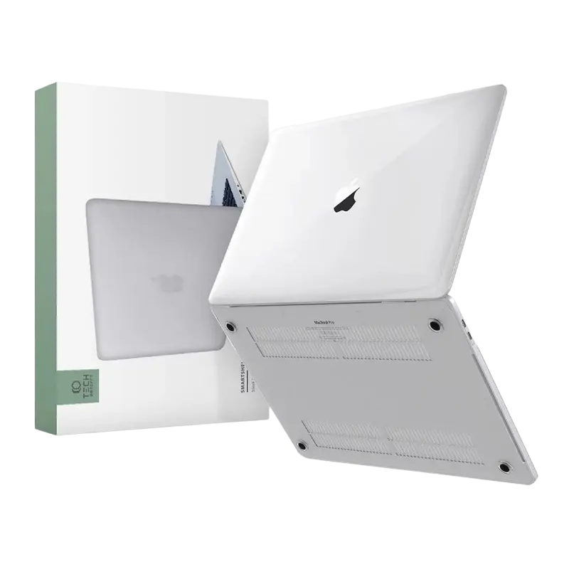 Чехол для ноутбука Tech Protect Macbook Pro 16 (2021-2023) Smartshell Прозрачный