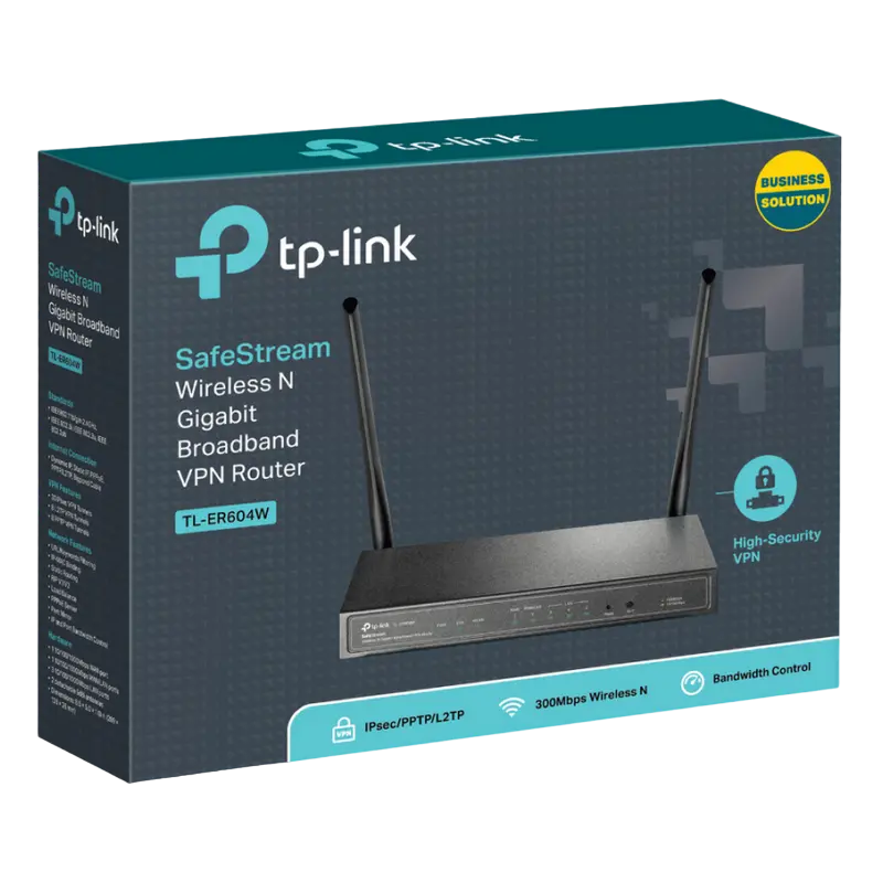 Беспроводной маршрутизатор TP-LINK TL-ER604W Черный