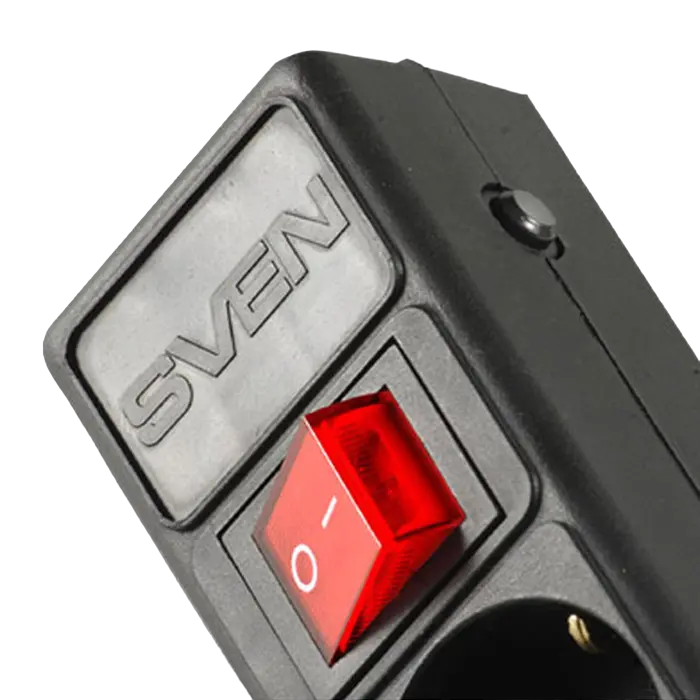 Prelungitor electric SVEN Optima Base Negru