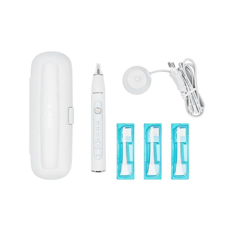 Periuța de dinți electrică sonică Pentru adulți Polaris PETB 0503 TC Alb