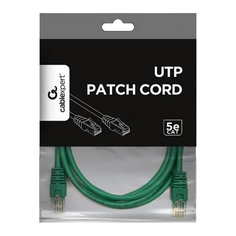 Патч-корд Cablexpert PP12-1M/G Зелёный