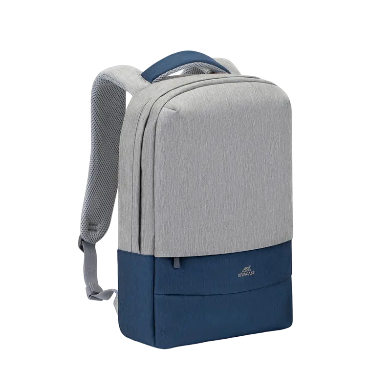 Рюкзак для ноутбука Rivacase Prater Серый/Синий