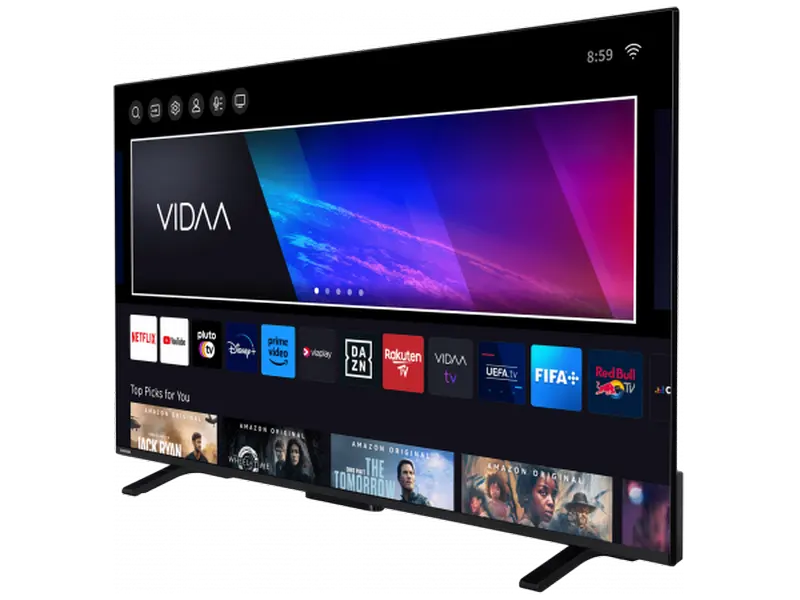 55" QLED SMART Телевизор Toshiba 55QV2363DG Черный