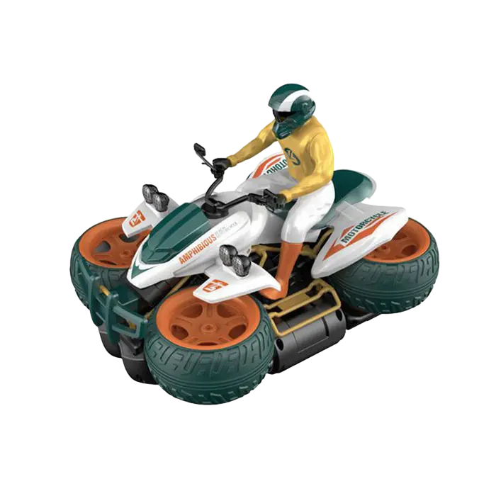 Радиоуправляемая игрушка Crazon Deformation Amphibious Motorcycle Разноцветный