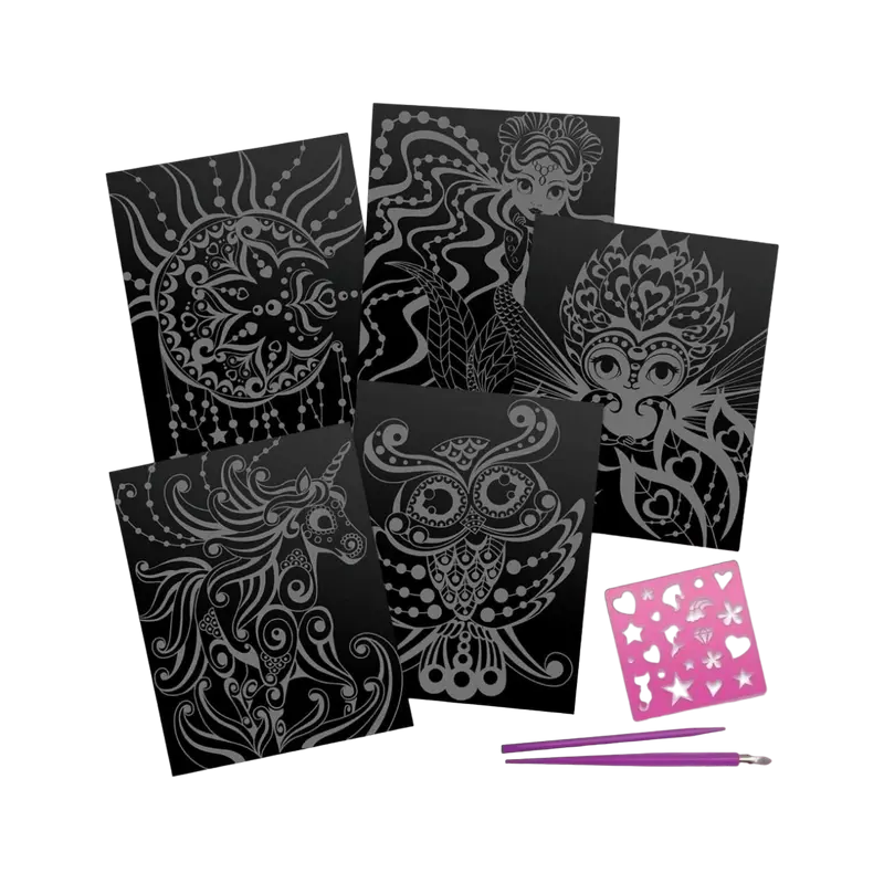 Nebulous Stars Scratch & Sketch