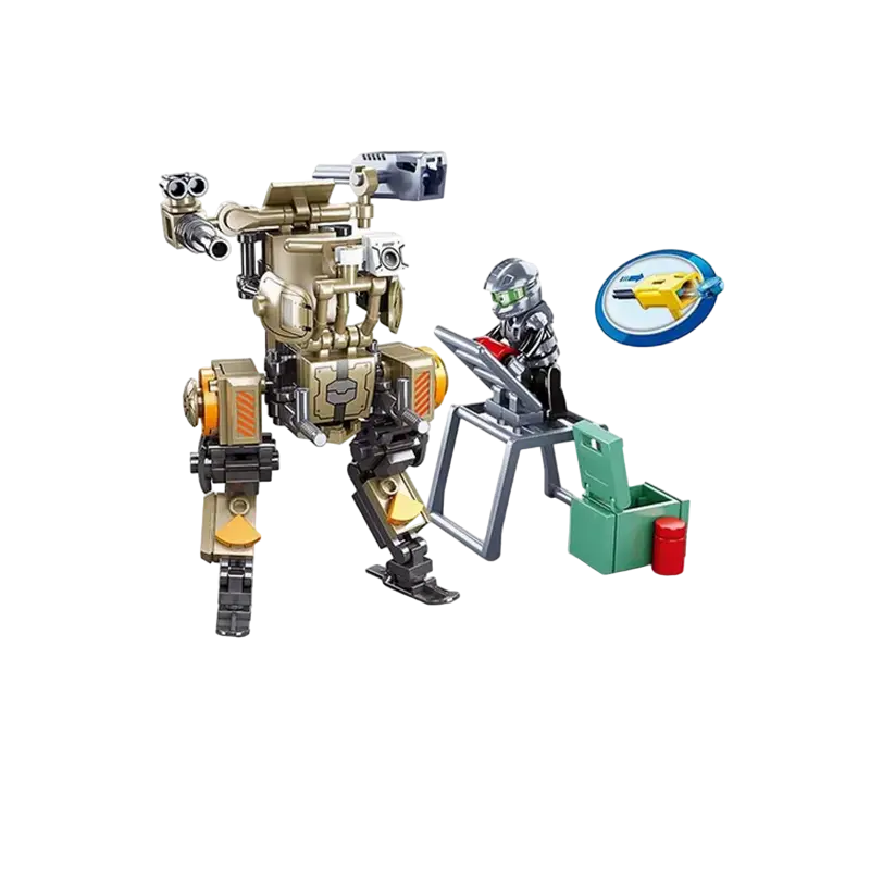 Конструктор Sluban Atomic Storm - AF1 Armed Разноцветный