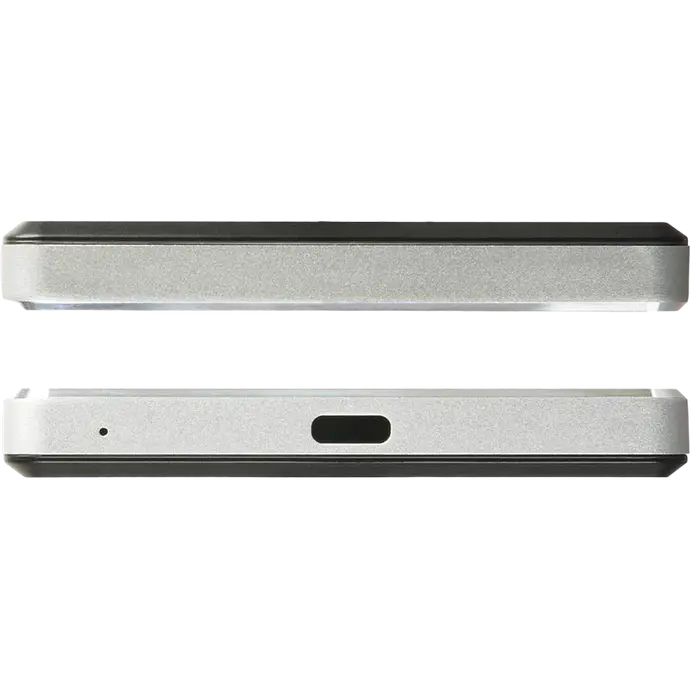 Внешний портативный жесткий диск Transcend StoreJet 25C3S 1 ТБ Серебристый