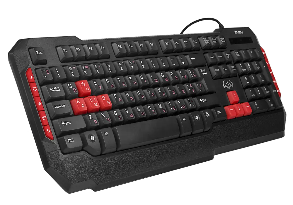 Клавиатура, мышь и коврик для мыши SVEN GS-9000 Мембрана Черный