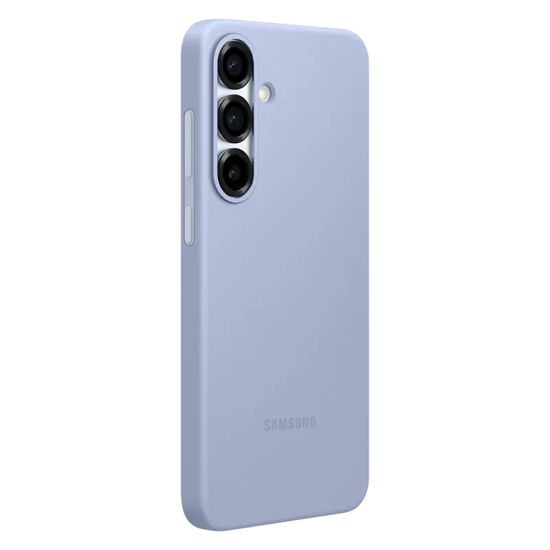 Чехол Samsung Galaxy S25+ Silicone Cover Силиконовый Чехол Голубой