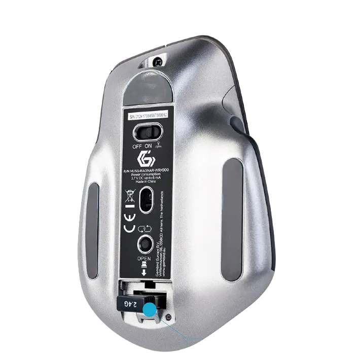 Mouse Wireless Gembird RAGNAR-WRX901 Fără fir Negru