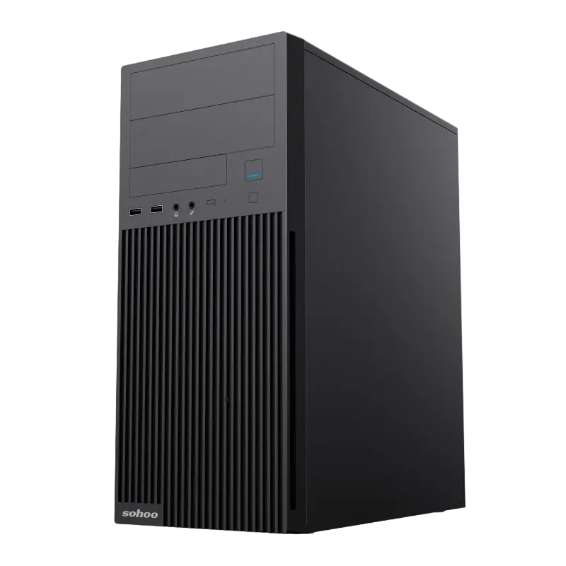 Carcasă PC Sohoo 2815BK Midi-Tower Negru