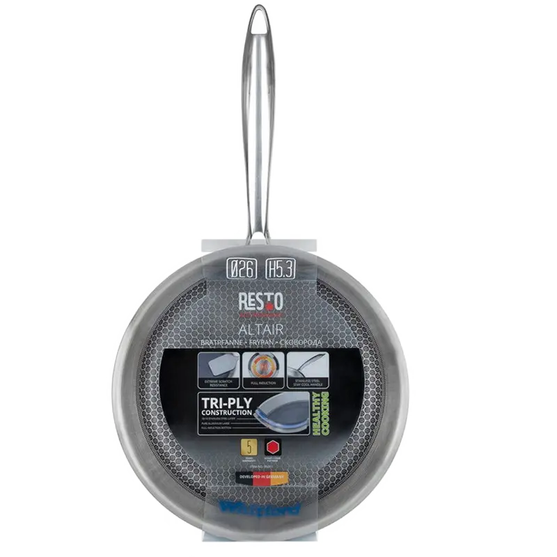 Сковорода RESTO Altair ALTAIR Нержавеющая сталь