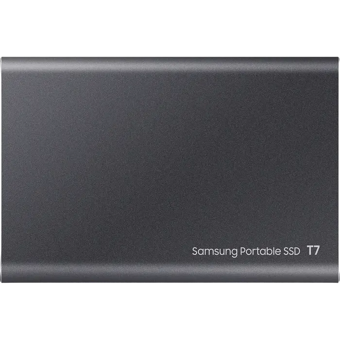 Внешний портативный SSD накопитель Samsung T7 500 ГБ Grey