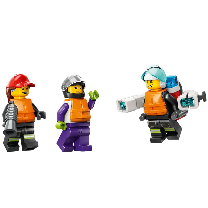 Constructor LEGO Fire Rescue Boat Multicolor