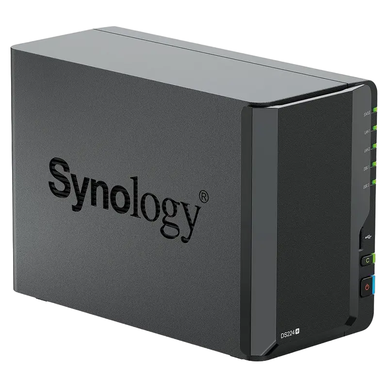 Сетевое хранилище SYNOLOGY DS224+ Черный