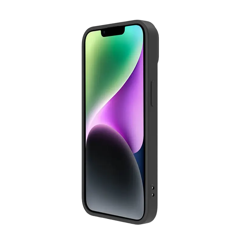 Чехол Nillkin Apple iPhone 14 Plus CamShield Silky Silicone Camshield Чёрный