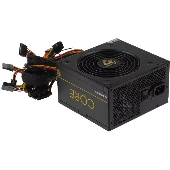 Tip Блок питания для компьютеров Chieftec BBS-600S Core Series ATX Черный