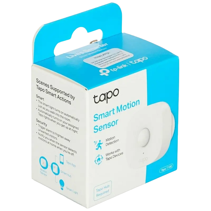 Умный датчик движения TP-LINK Tapo T100 Белый