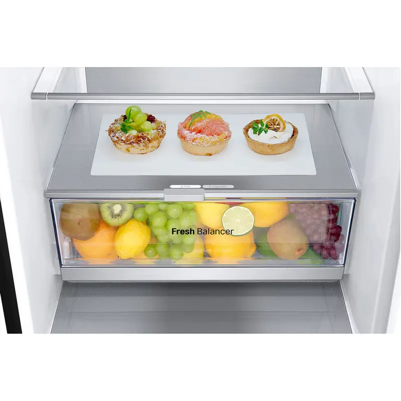 Холодильник LG GBV7280CEV Чёрный