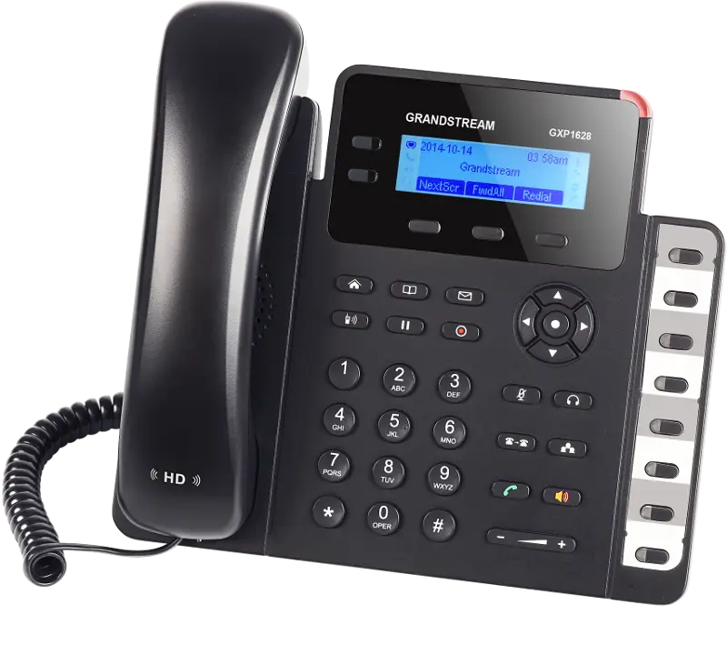 IP Телефон Grandstream GXP1628 Черный