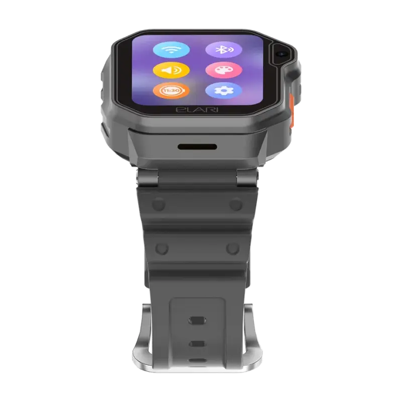 Ceas pentru copii Elari KidPhone Techno 4G Negru