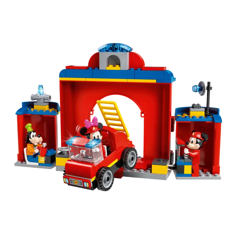 Конструктор LEGO Mickey & Friends Fire Truck & Station Красный