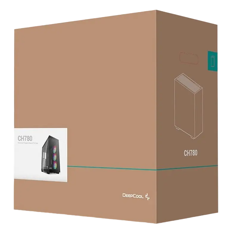 Carcasă PC Deepcool CH780 Full-Tower Negru