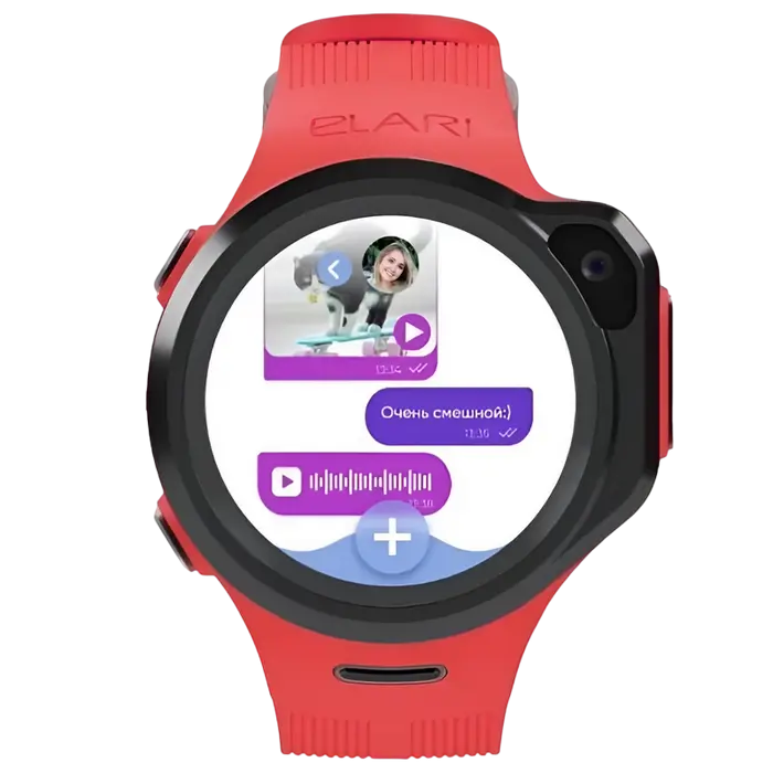 Детские часы Elari KidPhone 4GR Красный