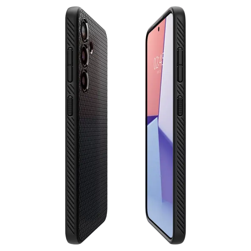 Чехол Spigen Samsung Galaxy S24 Liquid Air Liquid Air Матовый черный
