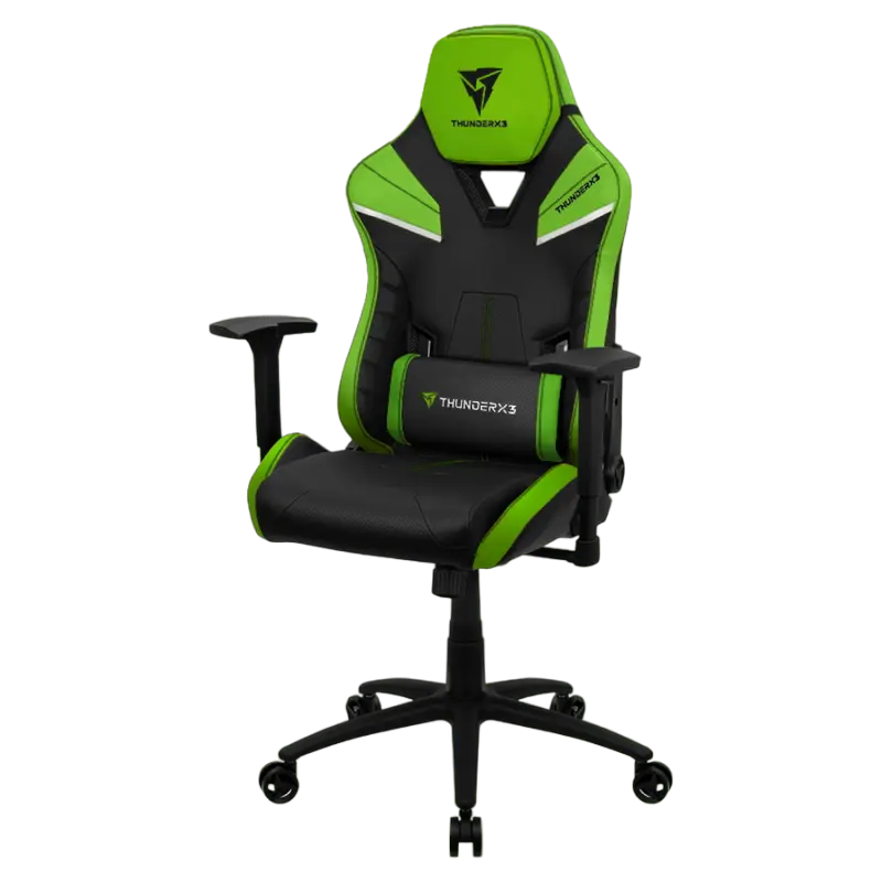 Игровое кресло ThunderX3 TC5 Искусственная кожа Черный/Зеленый