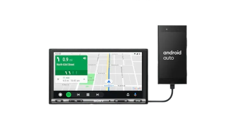 Автомобильный видеорегистратор SONY XAV-AX3250 Черный