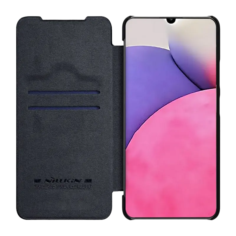 Husă tip carte Nillkin Samsung Galaxy A33 Qin LC Frosted Negru