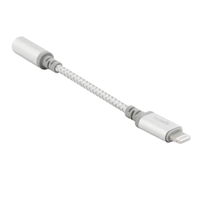 Audio Adaptor Moshi Integra Lightning to 3.5 mm Argintiu