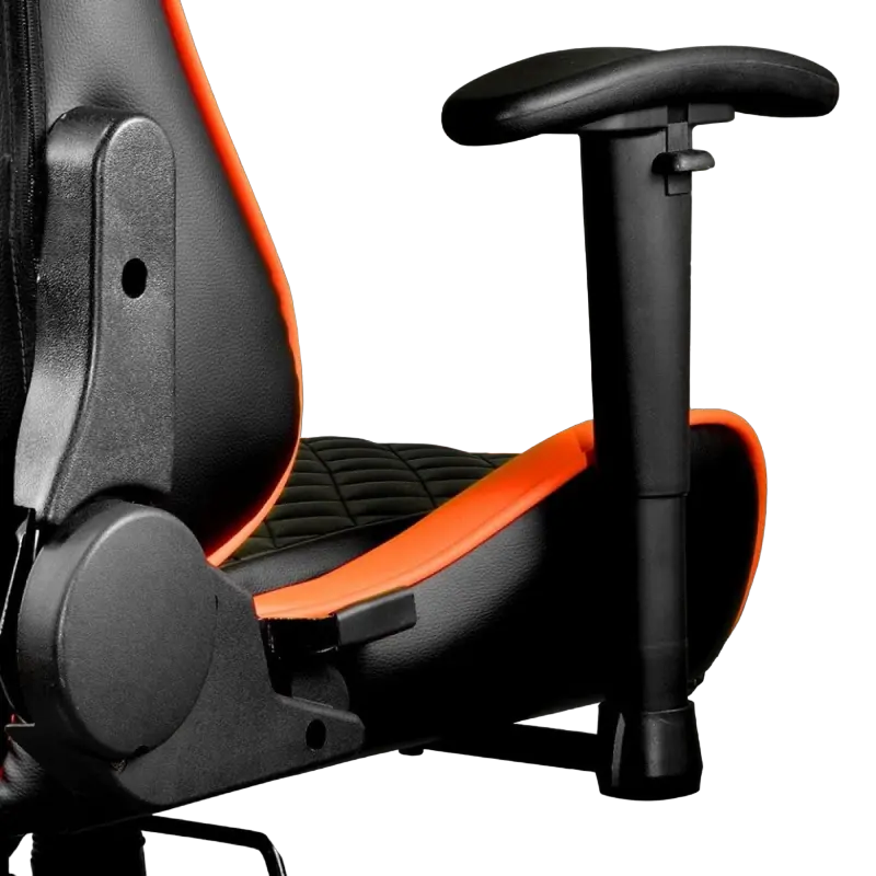 Игровое кресло Cougar Armor One ПВХ Кожа Черный/Оранжевый