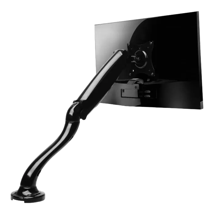 Suport birou pentru monitoare ITech MBSG-02F Negru