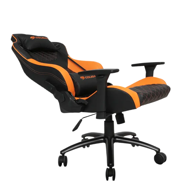 Игровое кресло Cougar Explore S ПВХ Кожа Черный/Оранжевый