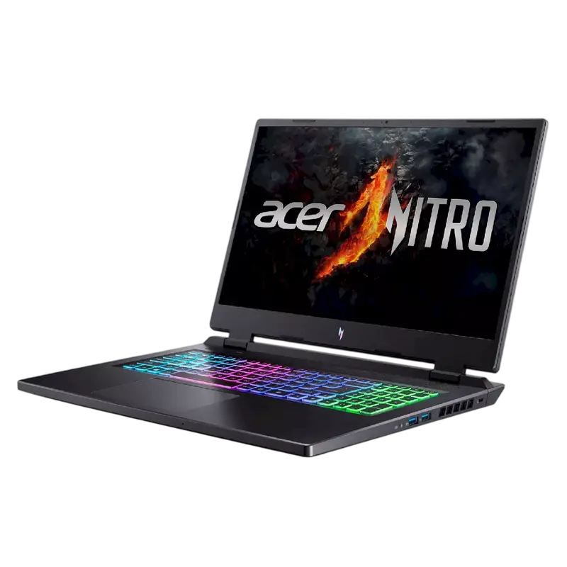 Laptop Gaming Acer Nitro 17 AN17-42 Obsidian Black
