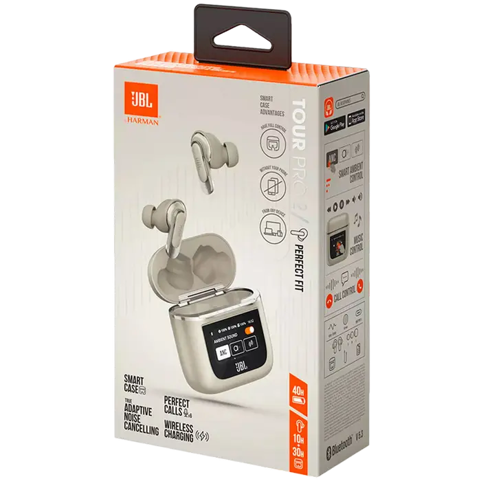 Наушники JBL Tour Pro 2 Champagne