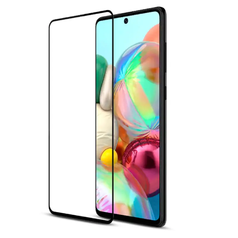 Защитное стекло Xcover Samsung Galaxy A71 Full Glue Premium Full Glue Premium Черный