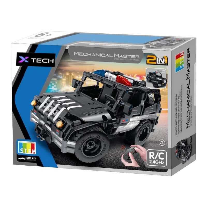 Конструктор с радиоуправлением iM.Master Police Car Черный