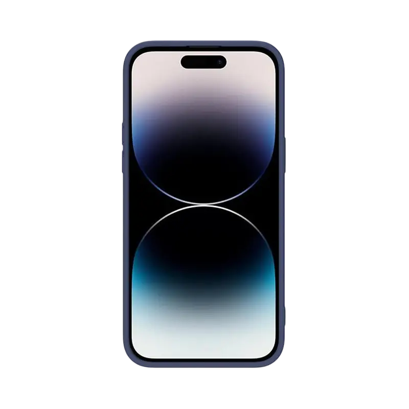 Чехол Nillkin Apple iPhone 14 Pro Max CamShield Silky Silicone Camshield Синий