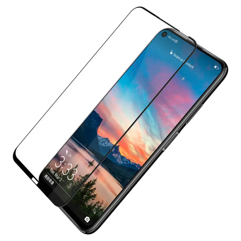 Защитное стекло Nillkin Huawei P40 lite Tempered Glass CP+ Pro CP+ Pro Черный