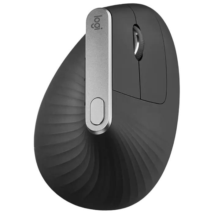 Беcпроводная мышь Logitech MX Vertical Беспроводное Чёрный