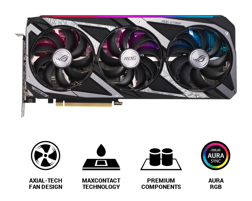 Видеокарта ASUS TUF Gaming GeForce RTX 3070 Ti OC