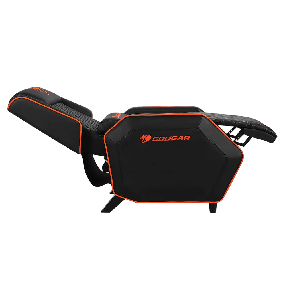Игровое кресло Cougar Ranger ПВХ Кожа Черный/Оранжевый