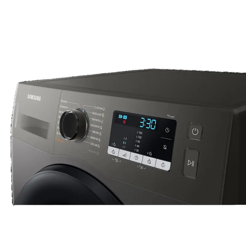 Uscător de rufe Samsung DV90TA040AX/LE Oțel inoxidabil